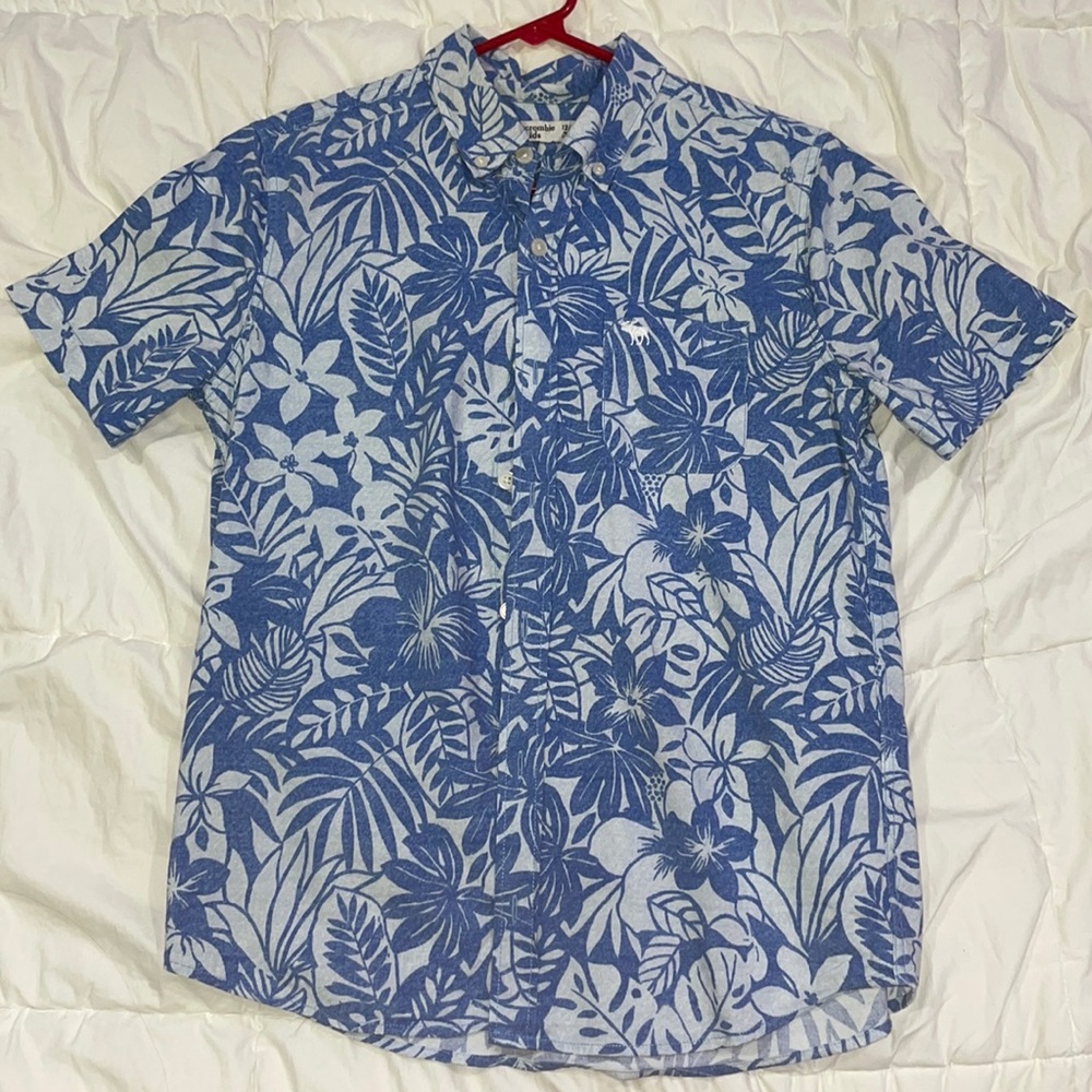 Abercrombie Kids button up collared shirt